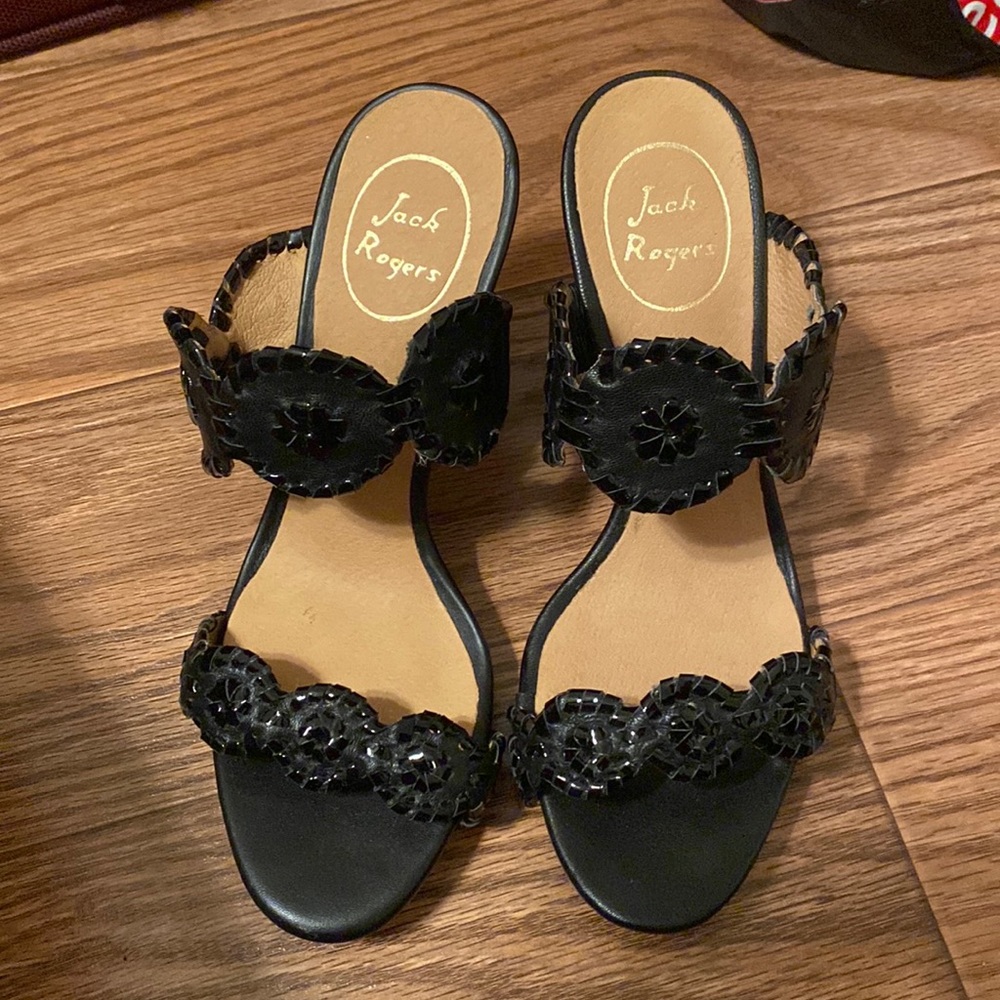 Size 7 Jack Rogers wedges